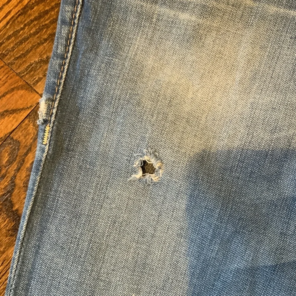 Vintage‎ True Religion Jeans 34x33 Made in USA Medium Wash Denim Flared Fit 90s